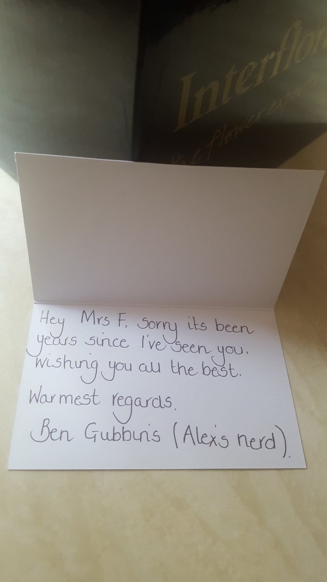 You know you have a proper TF2 family when your mum receives flowers from them when she's ill. <a href="/Gubbinz/">Toddfoolery</a>, my nerd.