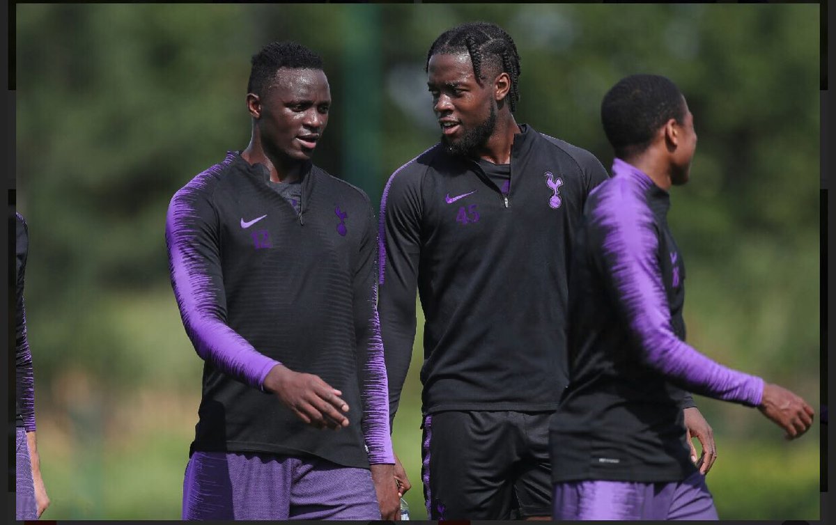 VictorWanyama's tweet photo. Training 💪🏽#COYS https://t.co/JNbNh4Q6aR