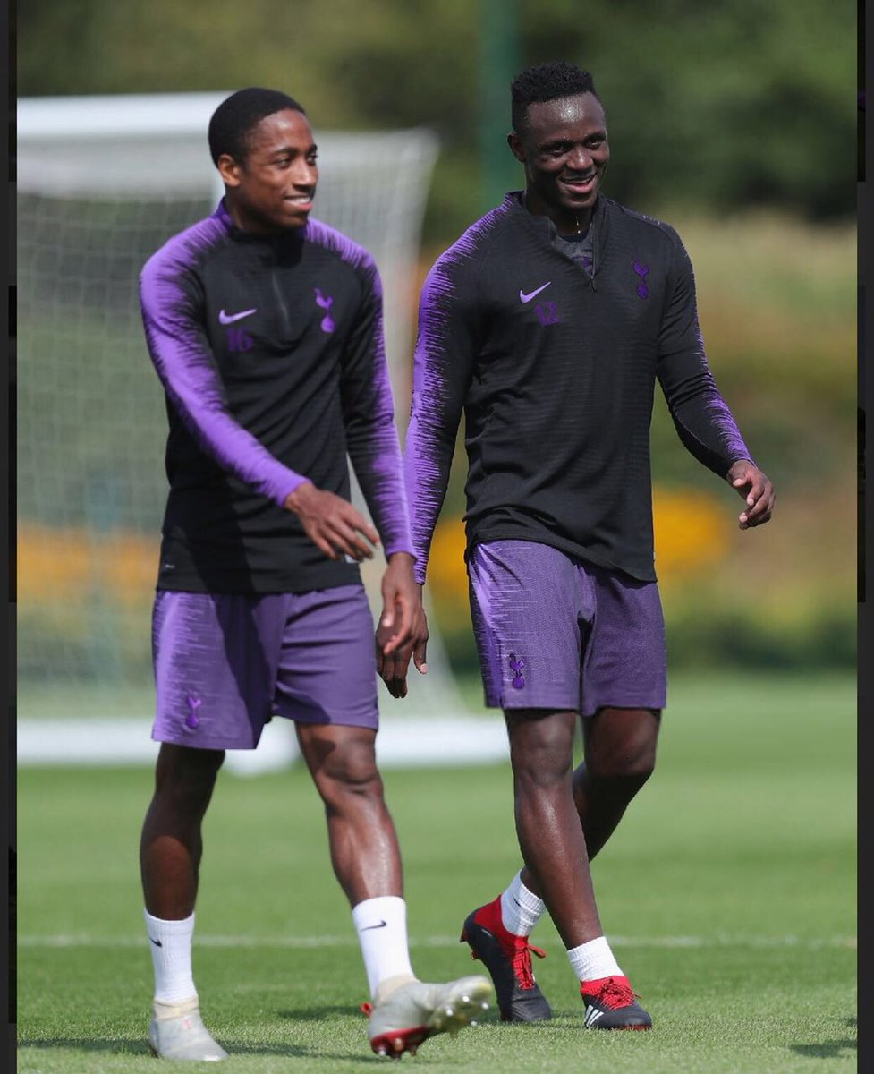 VictorWanyama's tweet photo. Training 💪🏽#COYS https://t.co/JNbNh4Q6aR