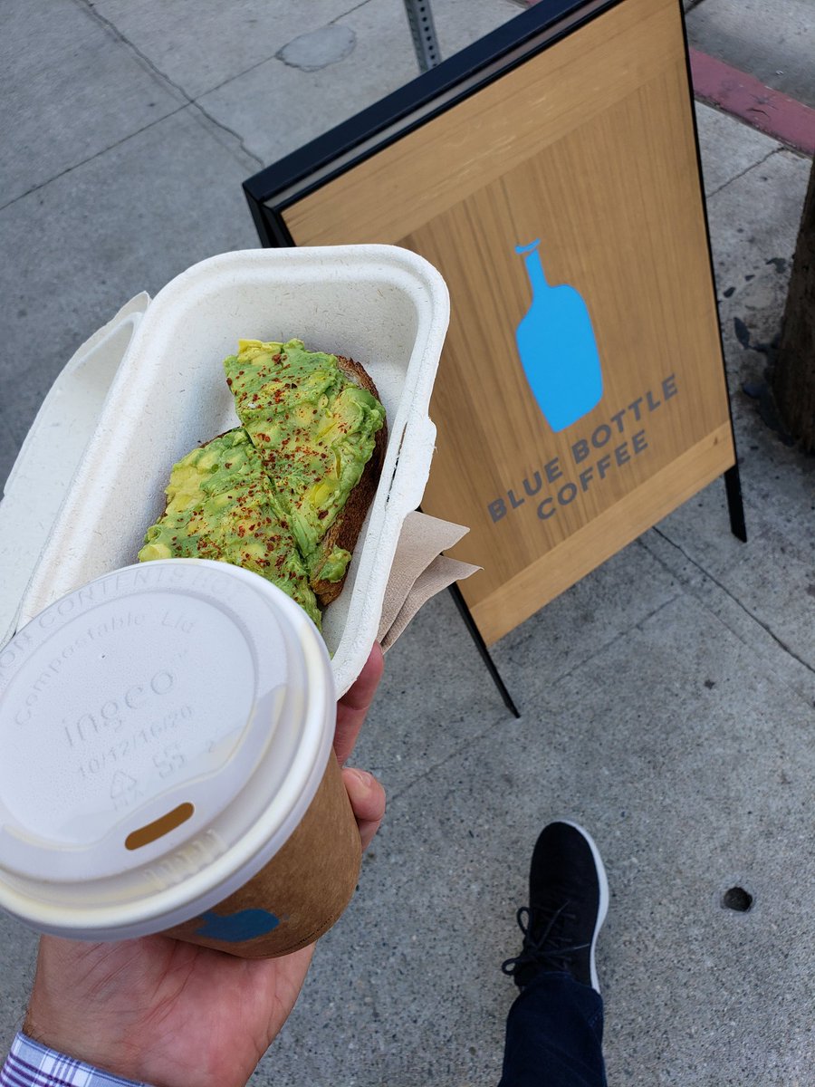 richontech's tweet image. Just walked into blue bottle coffee in my allbirds and ordered avocado toast.

I don't even know who I am anymore.