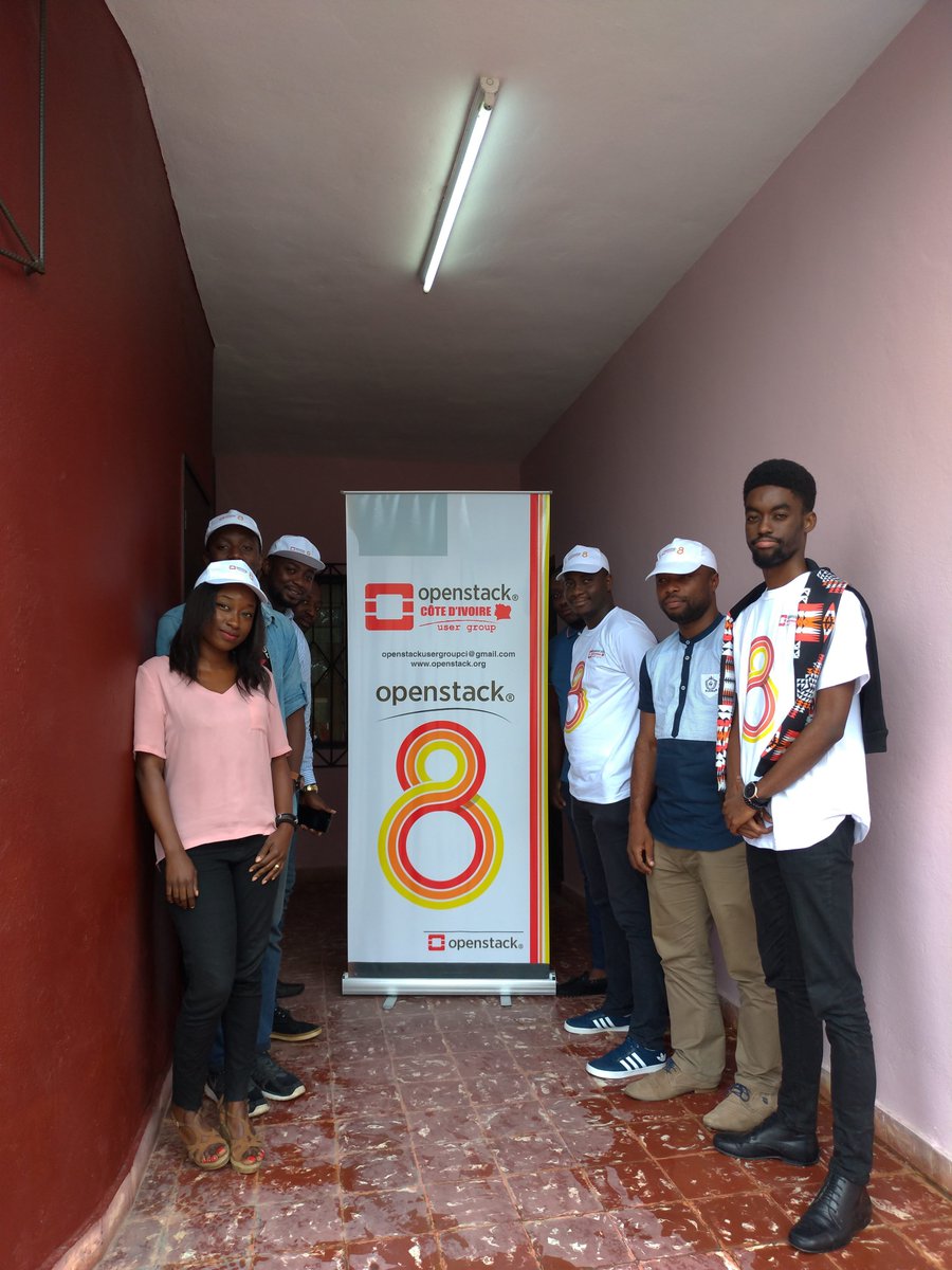 sanoousmane's tweet image. Happy 8th Birthday, @OpenStack !
From Côte d&apos;Ivoire User Group .#OpenStack8Bday
