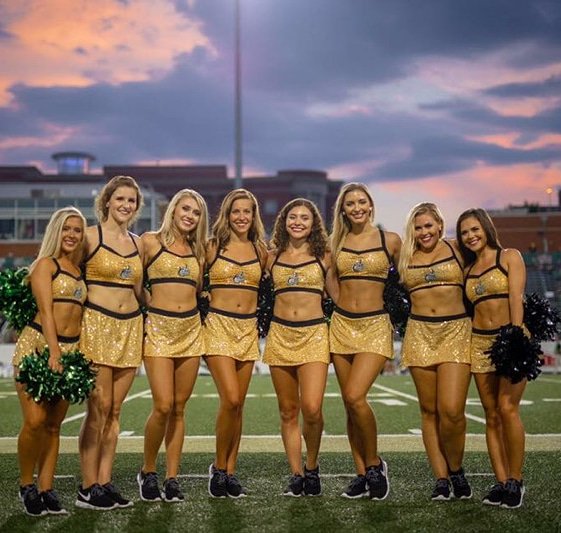 <a href="/Charlotte49ers/">Charlotte 49ers</a> <a href="/CharlotteFTBL/">Charlotte Football</a> <a href="/rmikehill/">Mike Hill</a> Missed seeing Golddusters on the field during timeouts last week showcasing their hard work dance routine from NDA Mrytle Beach. Hope they are back out there for the rest of the season as they have been for 30+ years TRADITION! GO NINERS!