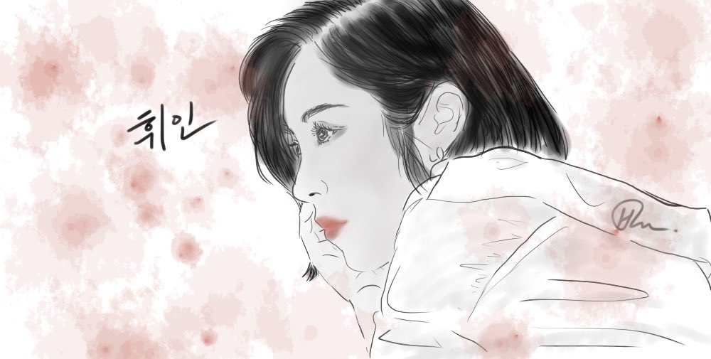 dyingpepper's tweet image. Mamamoo 4 seasons
輝人，輝人。
휘인. 휘인. 
Wheein. Wheein. 
#마마무 #paintme #칠해쥐 #white #fanart @RBW_MAMAMOO