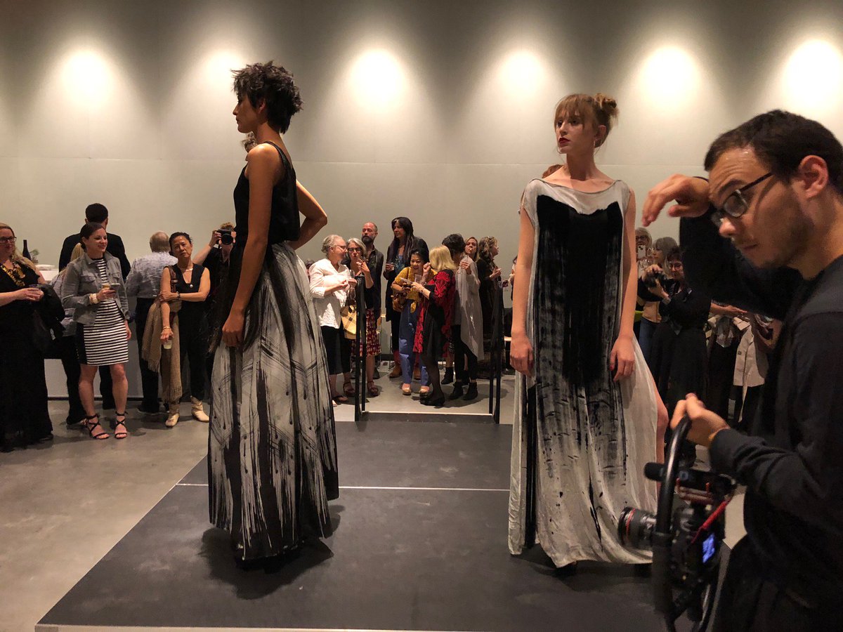 boldly_untitled's tweet image. @SITESantaFe #fashionshow with @pmwaterlily1 for #unscriptedseries #PatriciaJames in production.