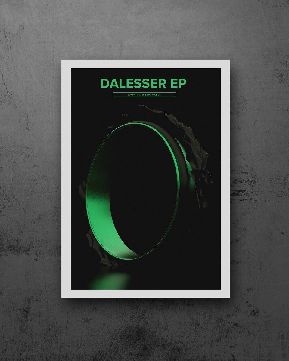 The Dalesser EP from Sunday Noise and <a href="/DJMathias_D/">Mathias D.</a> is OUT NOW 😎

Check it out: smarturl.it/DalesserEP