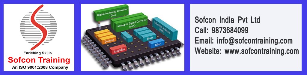 TrainingSofcon's tweet image. #Sofcon has latest versions of software and hardware devices that help our attendees to know about the latest technologies are using in companies. We provide free demo classes, week days training, weekend #embeddedtraining in Noida.

Read More: bit.ly/embedded-train…