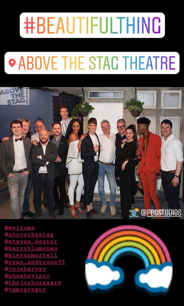 KylaFrye's tweet image. #ItsGettingBetter just came on @MyGoldMusic and I was immediately taken back to #BeautifulThing @abovethestag with these wonderful people! 🌈💖