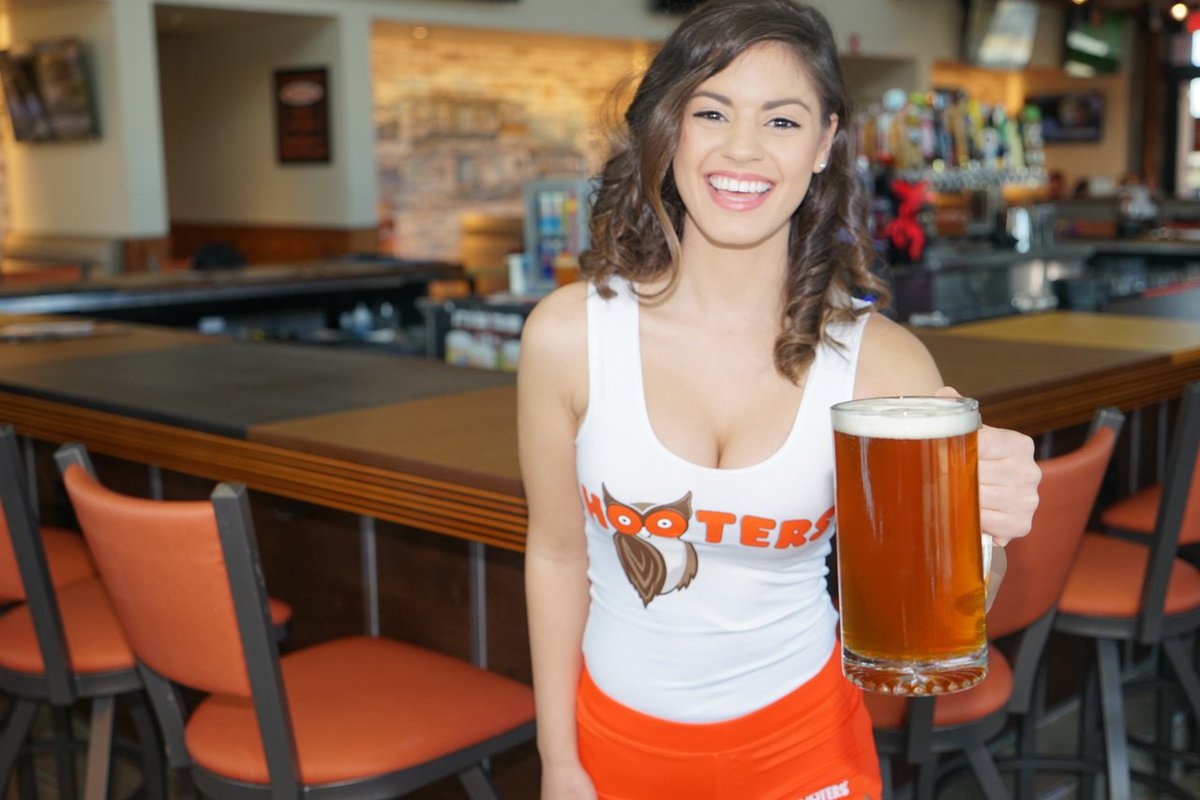 Horny Brunette With Hooters.