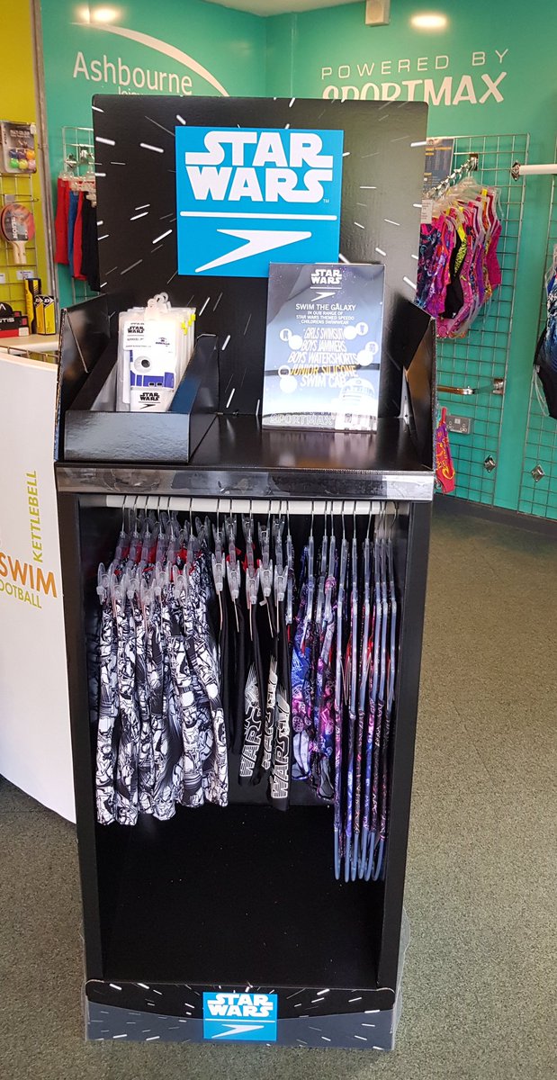 Sportmax_LCRS's tweet photo. The force is strong with Sportmax....

Star Wars products now available for a limited time at selected centres.

Contact us or your local centre to see if they have joined the force!

#speedo #disney #retailleisure #swimhat #shorts #costumes https://t.co/wTqYj8Vv1r