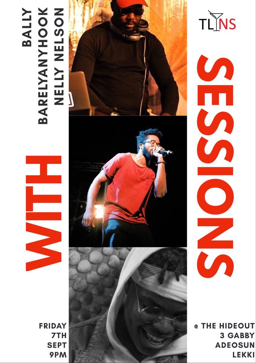 Cee_ling's tweet photo. My baby is one today so it's a party without cakes. Come vibe to #SessionsWith @OgaBally, @barelyanyhook, @The_NellyNelson and a very special surprise 😩 RSVP HERE https://t.co/kzkQbb2DdT #tlnssessions https://t.co/fsSJbKXg7n