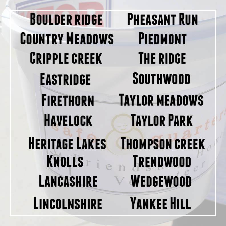 See your neighborhood on this list? If you do, good news! Your neighborhood has not been claimed yet for Safe Quarters 2018! Follow the link below to sign up and get your neighborhood while it's hot!

friendshiphome.org/events/safe-qu…