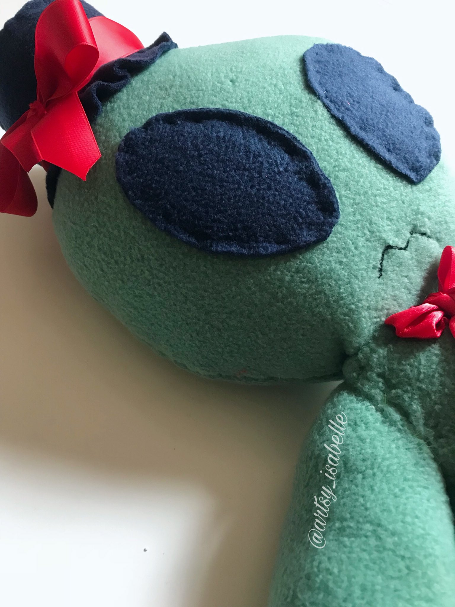 Isabelle on X Alien plush from Steven universe is finally done after too many hours of sewing without a machine alien stevenuniverse peridot plush plushies https t e75MOK5fV8 X