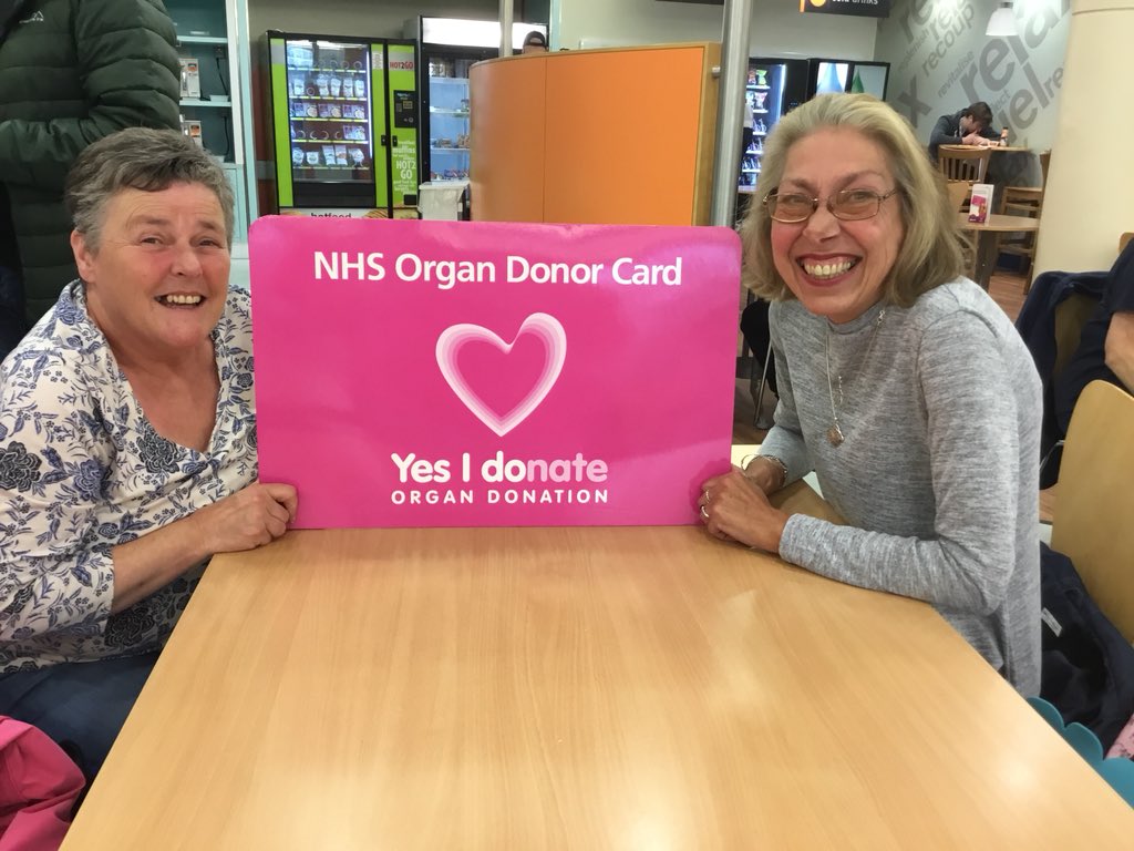 BCOrganDonation's tweet photo. Life long friends who have joined the #organdonorregister together today.
#YesIDonate #OrganDonationWeek @BCOrganDonation https://t.co/TUSYEoUIuR