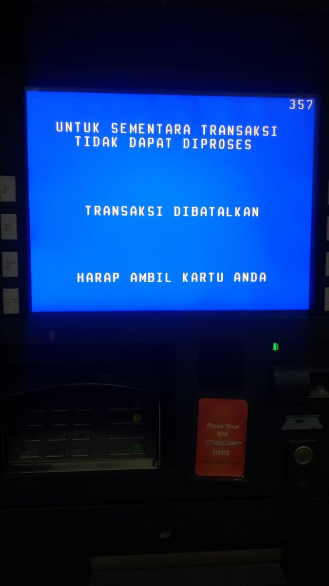Kah Twitterren Selamat Malam Min Min Saya Mau Bayar Uang Kuliah Via Atm Tapi Kenapa Gabisa Ya Denga Pict Seperti Ini Setiap Cabang Seperti Ini Terus Tolong Responnya Min Makasih Bni Https T Co 5xauudtrxv