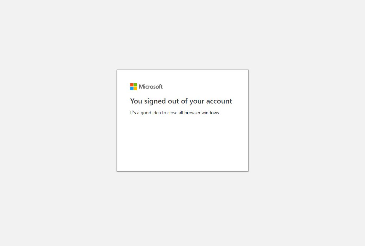 markdpfaff's tweet photo. @MSOffice_365 why after logging off (or being forced to log off because of a timeout) does Outlook redirect me to this deadend page? Why not redirect to a login screen like every other website? https://t.co/5w4ST80L0t