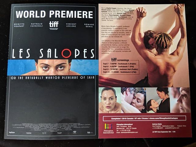 HyeMusings's tweet photo. Great to meet #LesSalopes dir. #RenéeBeaulieu & discuss women's desire, sexuality, empowerment & more. The film premieres at #TIFF18 tonight 7pm. #WomenInFilm #femalefilmmakerfriday #shareherjourney #filmfest https://t.co/TsIHHrJfeL https://t.co/LdnrXGKmbo