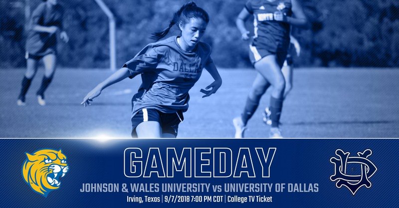 UDallasSports's tweet photo. GAMEDAY! #UDWS plays home opener and 1st #SCACwsoc match of season tonight! Livestats: https://t.co/87F2ykZbhG | Video: https://t.co/3WLKvzQVJk #WeAreUD #d3soc https://t.co/B6zItwjq38