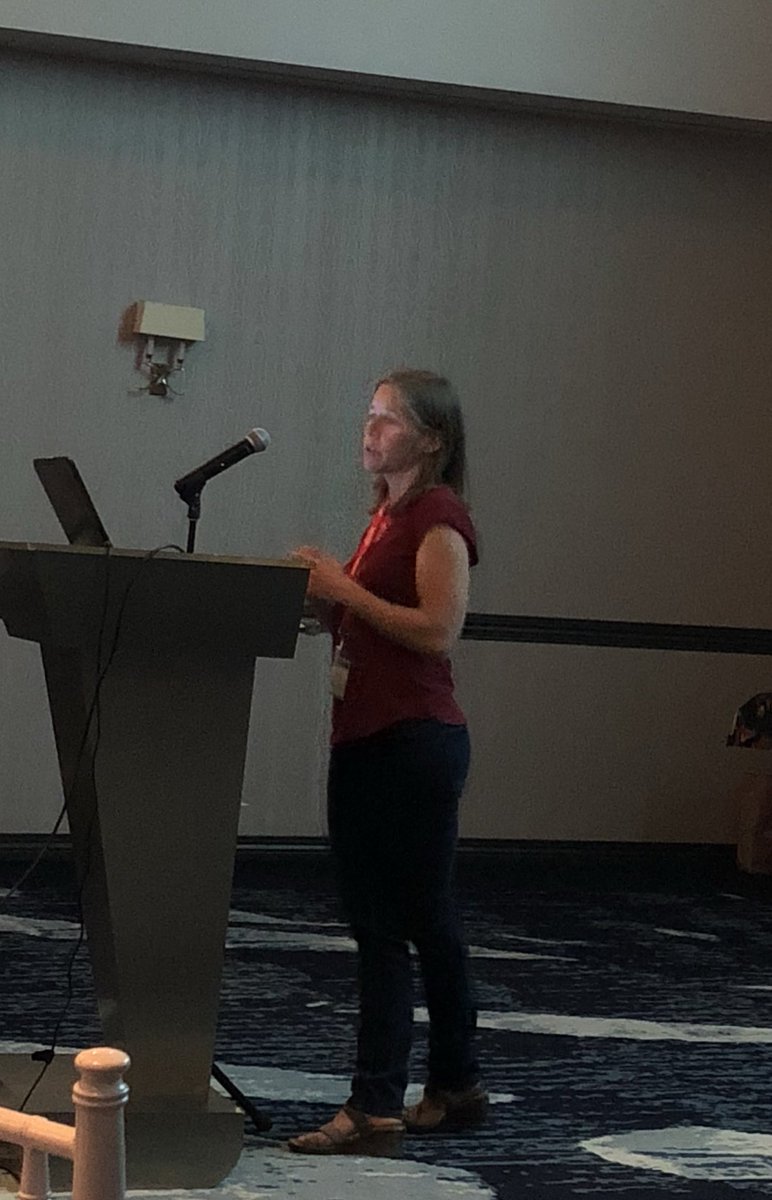 ToadallyPriya's tweet photo. Weird to be at a @PARCorg mtg and not be giving the talk on National happenings in the org... but also nice. 

Here’s current national co-chair, Michelle Christman, with @USFWS in New Mexico, doing a great job presenting it. #SWPARC2018 https://t.co/lYkUGSvlcy