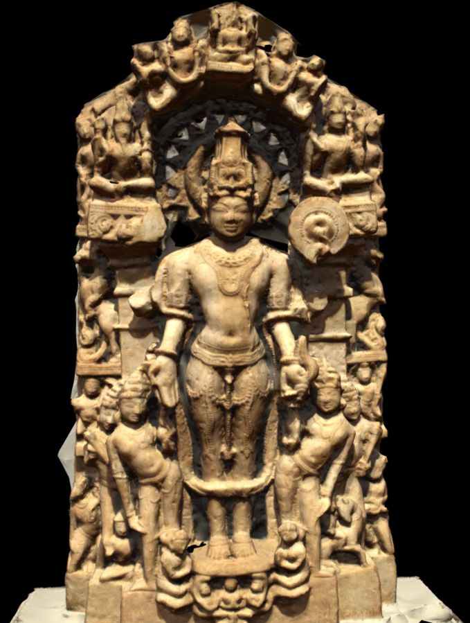 A 11th century Chandela era Maha Vishnu belonging to present day Madhya Pradesh now lies smuggled away at the Carnegie Museum of Art, Pittsburg, PA. Pretty pathetic that  @cmoa chose to display stolen art instead of returning it back to India.