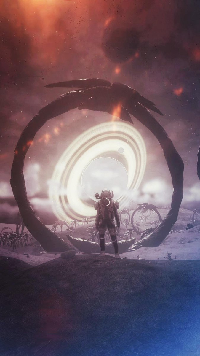 NoMansSky's tweet image. 😍 swoon at these in-game shots for your mobile wallpaper (via u/AcoupleofIrishfolk)