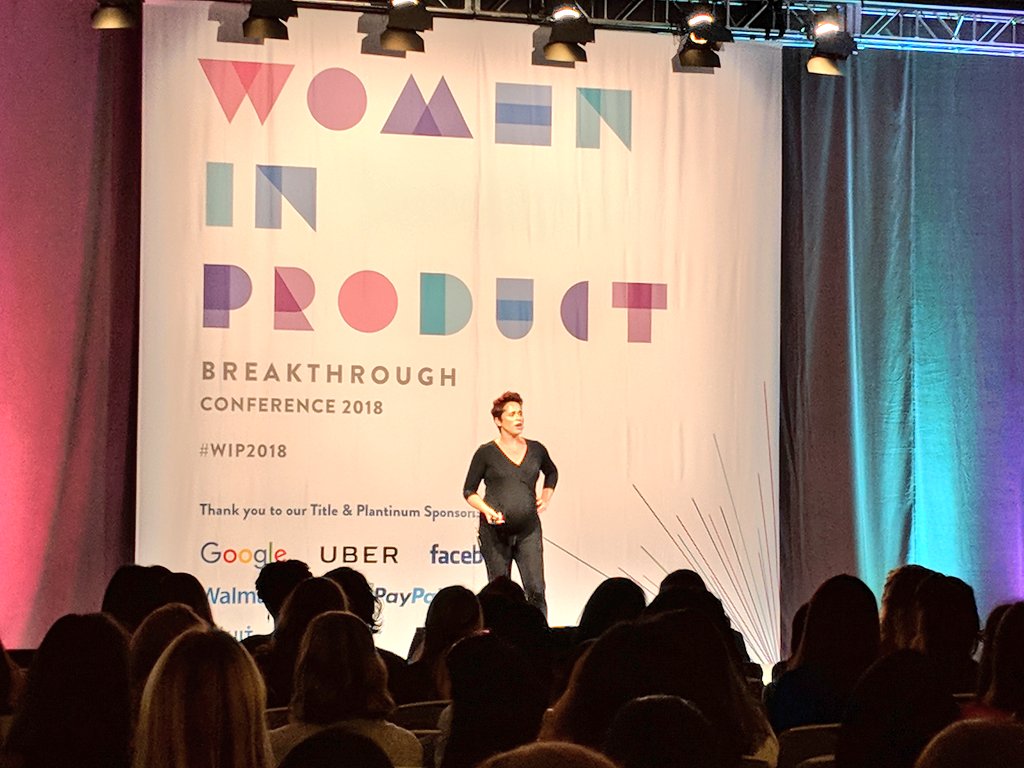 "doing good work won't get you that promotion... No one's going to promote you unless you ask! Why are you waiting??" - Opening keynote by Amanda Richardson #WIP2018