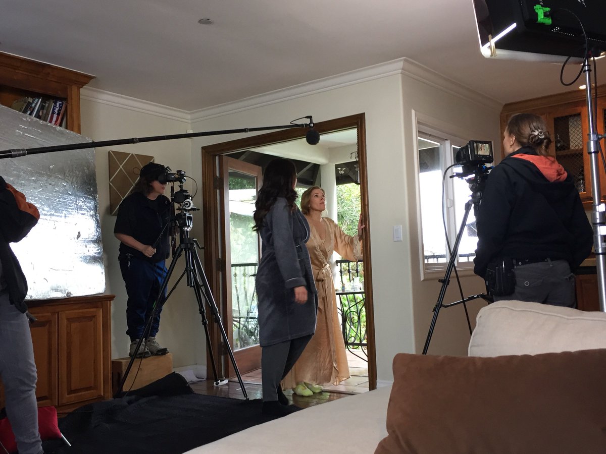 venicetheseries's tweet image. Venice Behind the Scenes Friday with Lara and Logan during that conversation they had over breakfast...