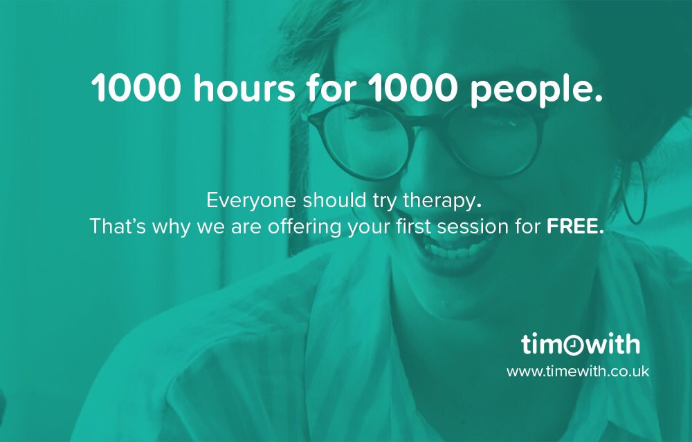 jonmosesvocals's tweet photo. Pls read, RT and TAG:- This is amazing!! Anyone curious in seeing how therapy can help, @timewith_uk are sponsoring 1000 first sessions for FREE with a therapist of your choice! Go to https://t.co/fK7qWJPcTY, choose a therapist and use code: JONTHERAPY #talkingchangeslives #FREE https://t.co/PAZGwX0t16