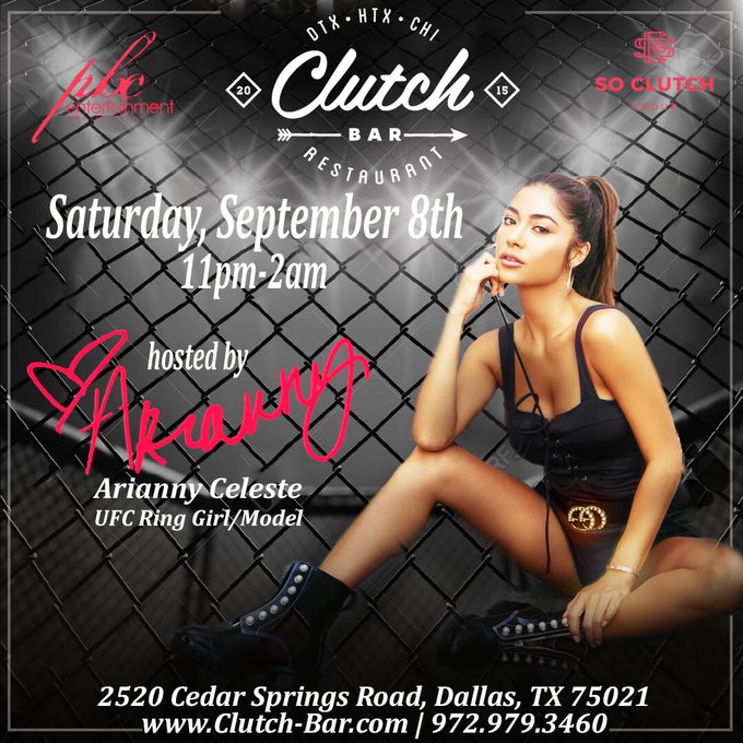 See you Saturday @clutch_bar_dallas !! #afterparty https://t.co/koM3eWLXJZ