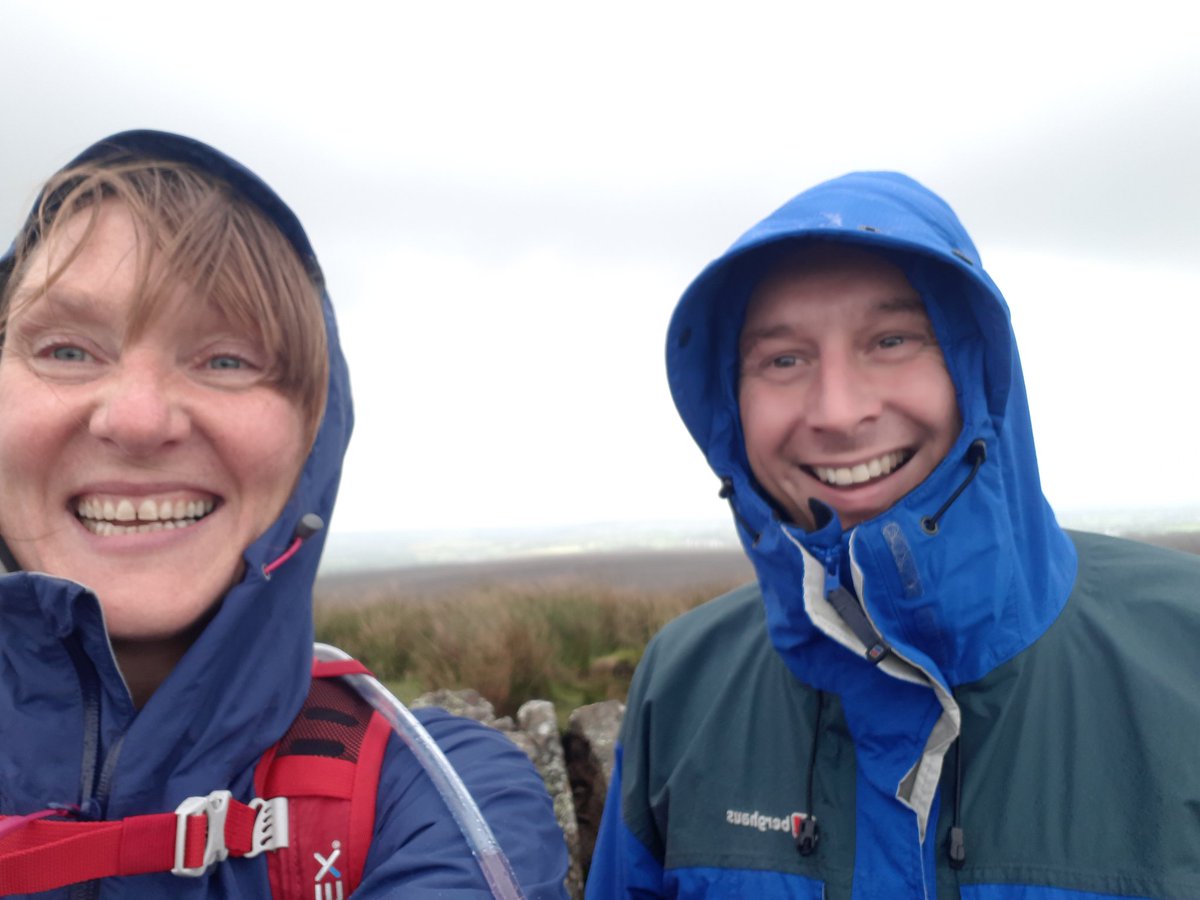 Ms_Gelphy's tweet photo. @TheWestleighSch Mr Bluer and in out in the elements on Rivington moor, can you spot the geography? #gelphy https://t.co/9p6jCPwkef