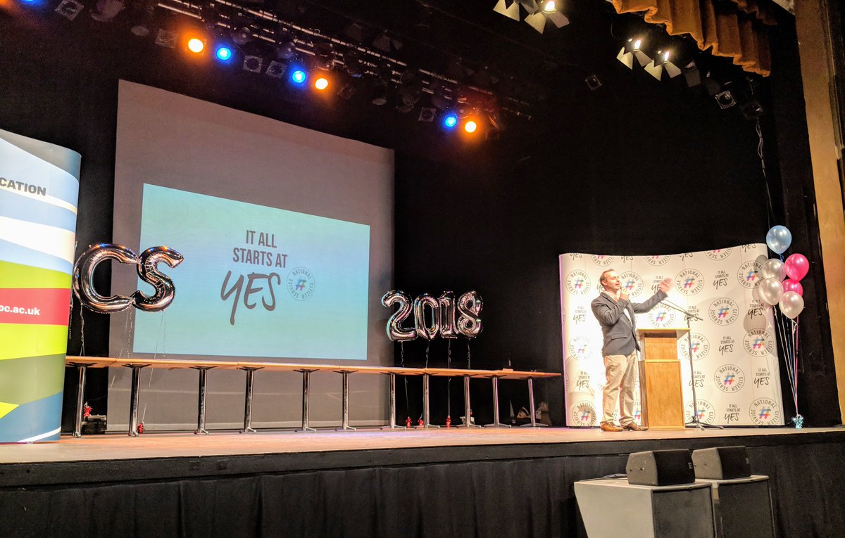 PetrocOfficial's tweet image. We’re all set for tonight’s @NCS graduation at @Queens_Theatre1 with over 271 @PetrocNCS students celebrating a successful summer experience here at Petroc. 🎓 #ncsyes #graduation