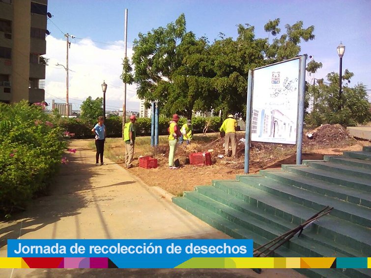 maracaibo además de ser la ciudad que con su lago, puente y chinita a todos encanta, tiene sus parques y plazas por la que todos trabajamos, muestra de esto son los trabajos realizados en la plaza Alonso de Ojeda también llamada plaza de los enamorados