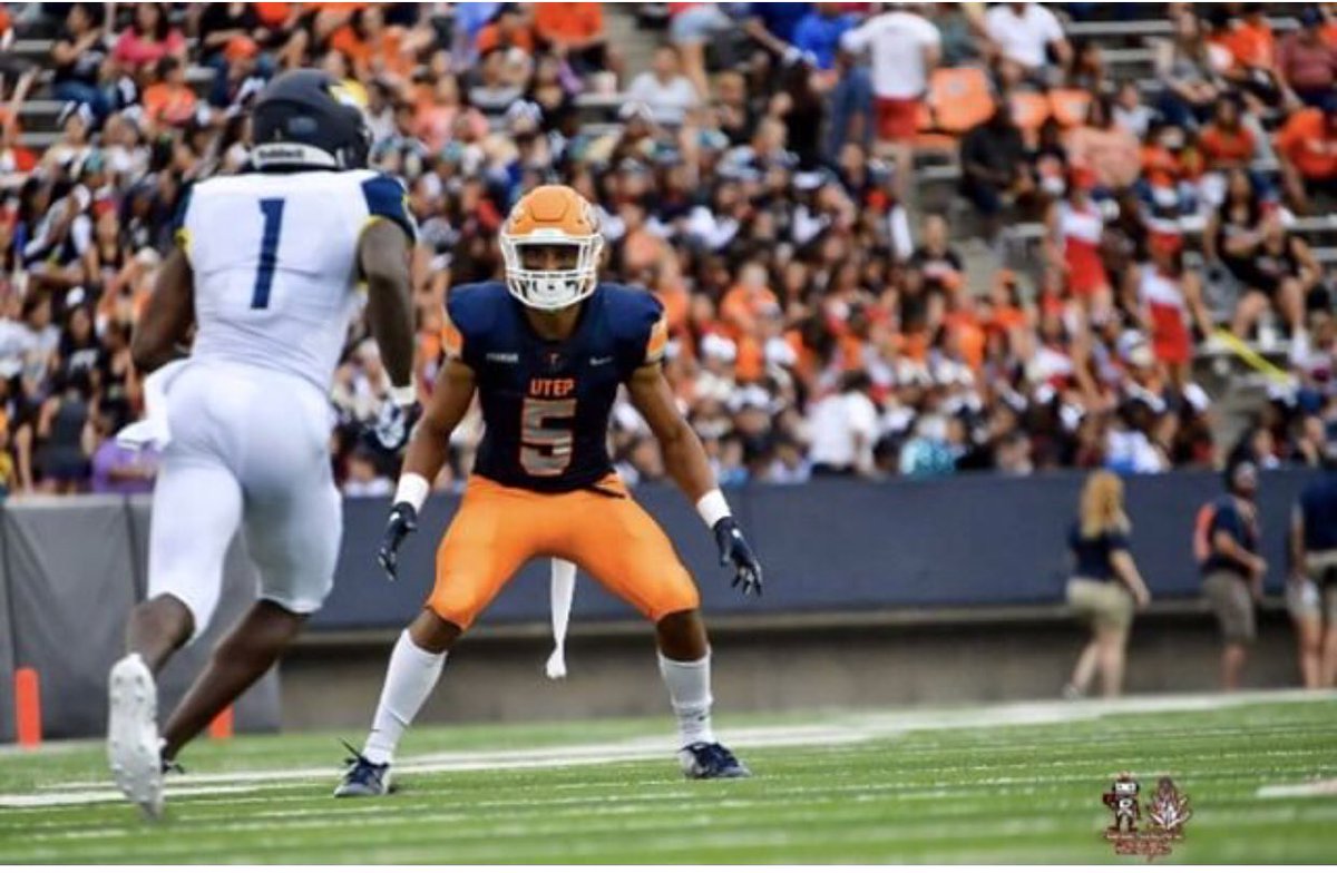 backpedal101's tweet image. The sniper Nik Needham of UTEP doing what he does everyweek #crackcodes #GangGang #shreembrzee