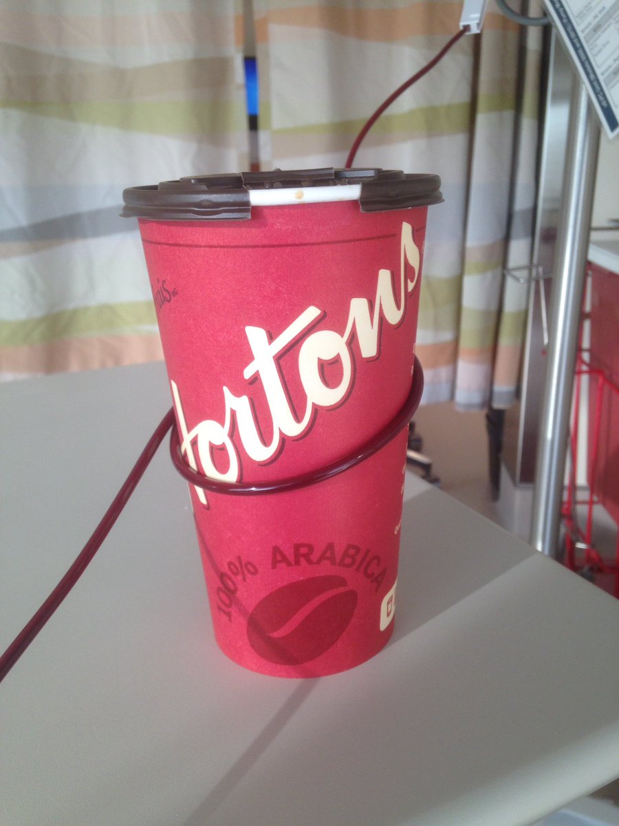 doubleDDelbuod's tweet photo. @TimHortons this is how Canadians get blood transfusions. Warms the heart. https://t.co/VC6pptqSqo