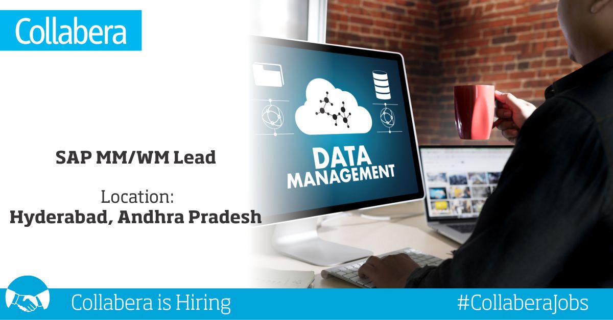 We are looking for #SAP #MM #WMLead having the knowledge of #SAP #MaterialManagement #WarehouseManagement to join our client in #hyderabad #andhrapradesh

Apply now: bit.ly/2Nr9UeM

#talentacquisition #recruitment #recruiting #HR #jobsinhyderabad