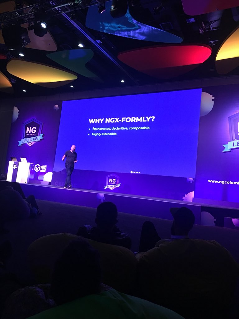 IMperez_m's tweet photo. So excited about this whole new learning!! @beeman_nl you rock! Thanks a lot for sharing your knowledge #angular #formlyjs @YuxiGlobal #NGColombia https://t.co/YkhChxZSSH