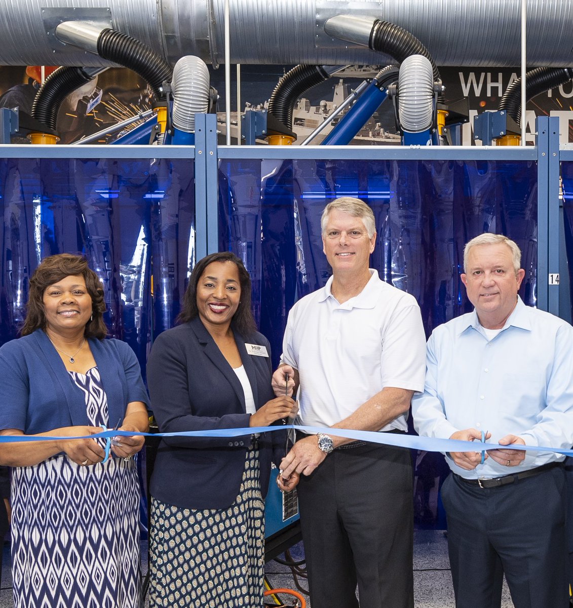 HII on Twitter "Yesterday Ingalls Shipbuilding, in partnership with