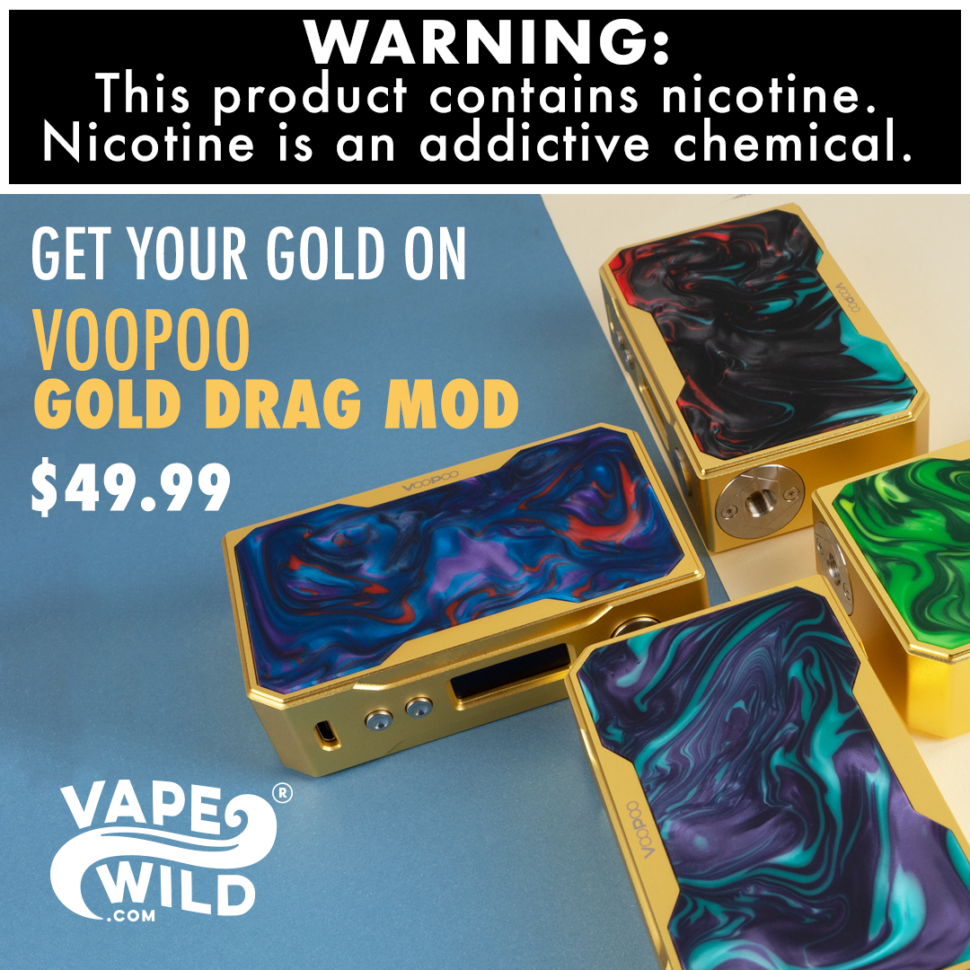 VapeWild's tweet photo. "I believe in the Golden Rule - The Man with the Gold... Rules."
- Mr. T
#voopoo #drag #mods #variablewattage #golden #gold #vaping #vapers #vapefam #modporn #pretty #aestheticmods #beauty #vapersunite #vapewild https://t.co/rlOM887xBN