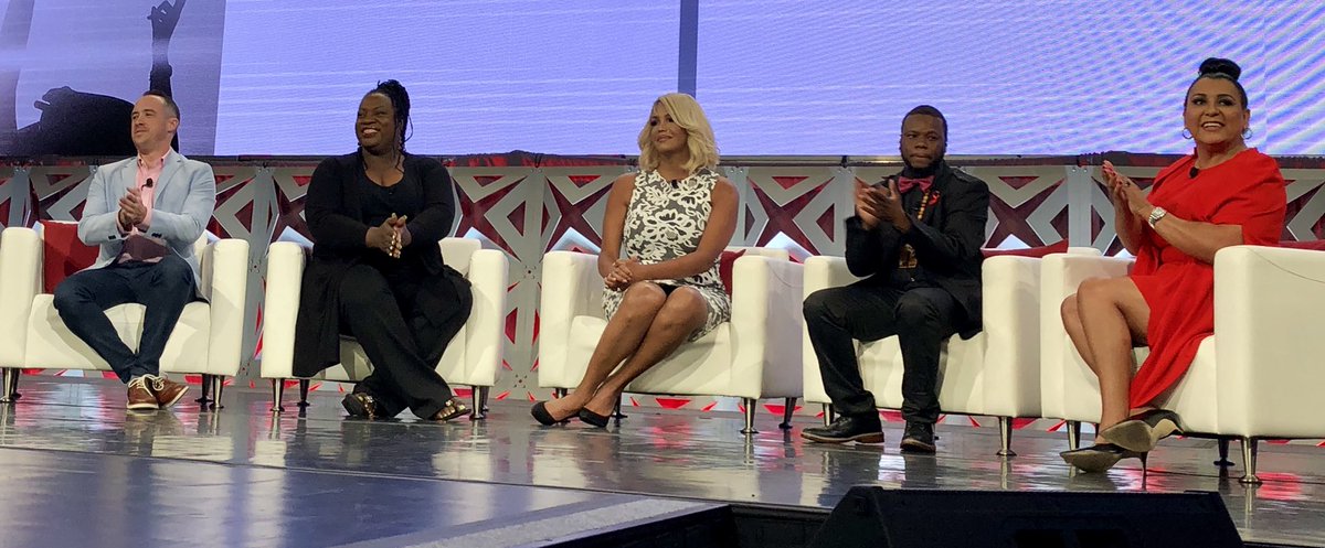 Listing to individuals discuss the Trans Experience, HIV and how providers can improve healthcare! #2018USCA #OrangeYouGlad #transgender #OICorlando <a href="/NMACCommunity/">NMAC</a> <a href="/GileadSciences/">Gilead Sciences</a> <a href="/oicorlando/">oicorlando</a>