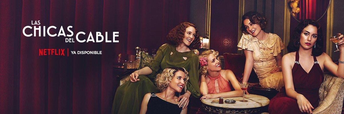 VelazquistasCF's tweet photo. Están de vuelta!!! #LasChicasDelCable

¡YA DISPONIBLE en @NetflixES! https://t.co/9U5Xrrf9gl