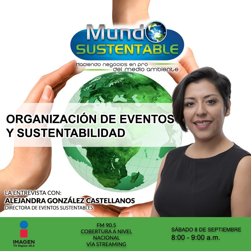 mdosustentable's tweet photo. ¡Mañana, Sábado 8 de Septiembre, no te puedes perder Mundo Sustentable!
La cita es en punto de las 8:00 a.m. por Imagen Radio 90.5 FM. 😃 https://t.co/IiKkWrwdda