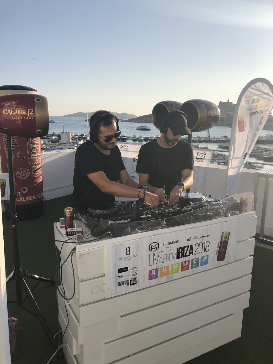 LiveFromIbiza's tweet photo. The party just started 🔥 Fede Schmitt &amp; John Escalona on the decks!🎶

Wanna join us?
rsvp@livefromibiza.live

Next Event: LIVEfromIBIZA 2018 [5/6]

Energized by #Caliber12. Hosted by @WoodyVanEyden.

@IbizaClubNews
@IBZRecords @BeachGrooves @ODoceandrive https://t.co/WUIeKrbFvz