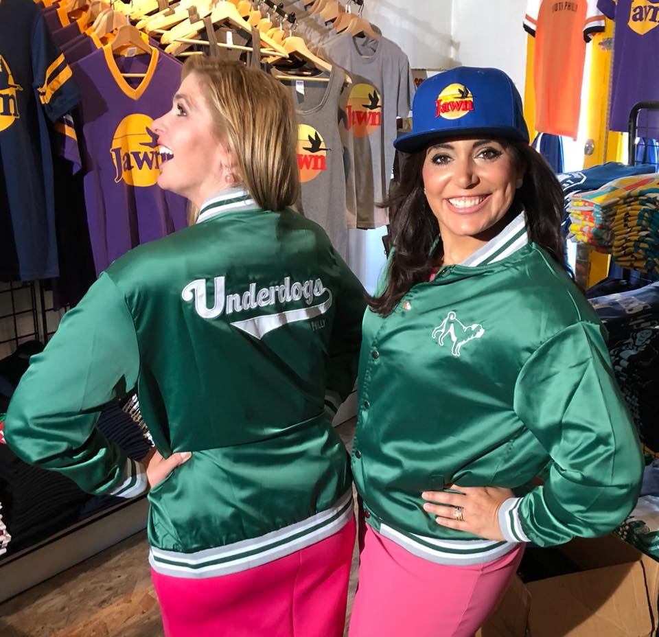 EPassyunkAve's tweet image. Go EAGLES! What a win last night to start us off! Cheer on the Birds all season long in gear from @SOUTHfellini - we are loving these models - way to rock those jackets @aliciavitarelli @karenrogers6abc  💚