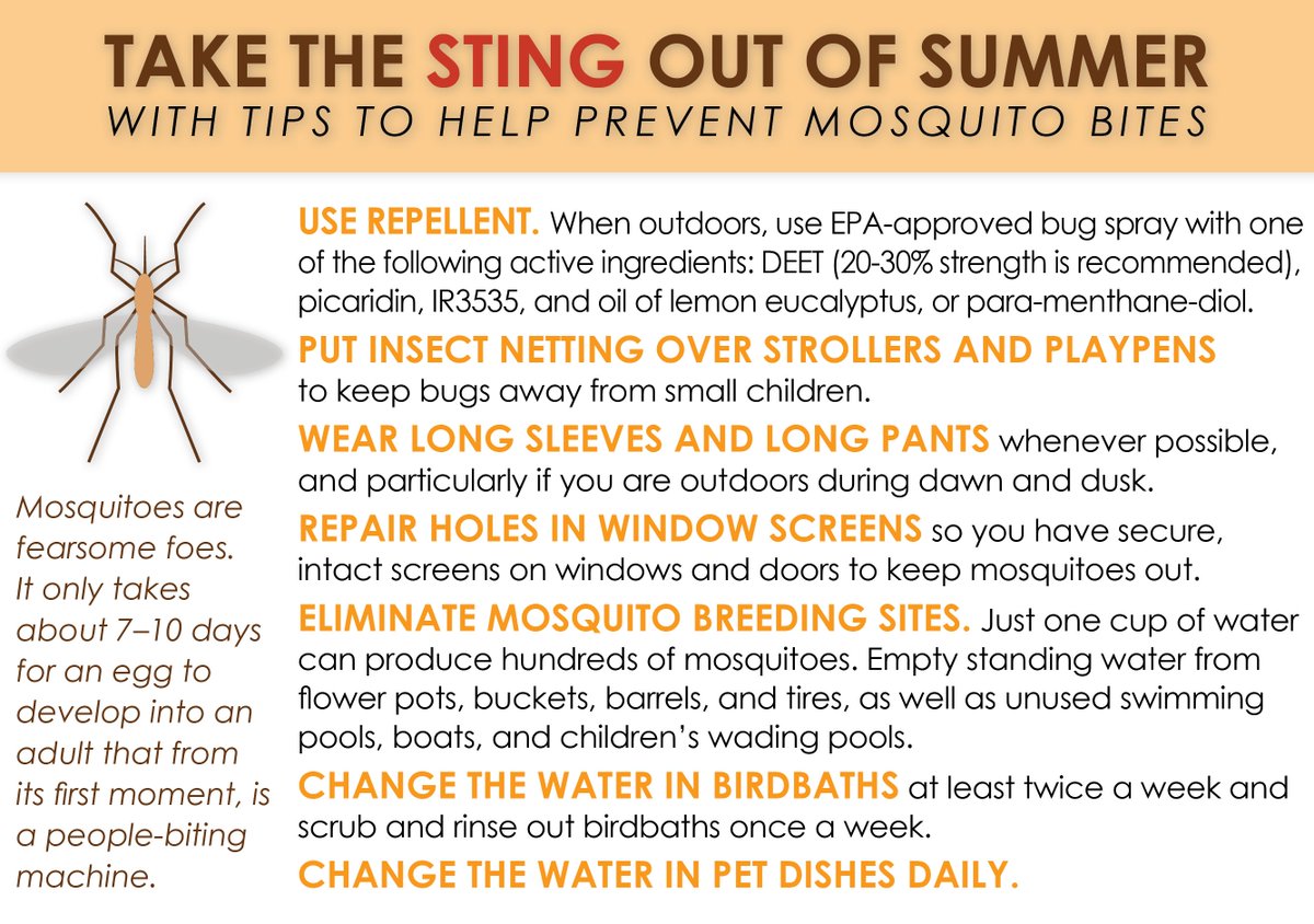 tips for mosquito bite prevention
