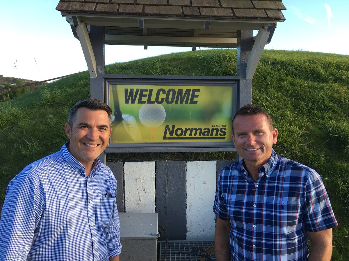 A great day of golf <a href="/LesMiellesGolf/">Les Mielles Golf</a> with <a href="/NormansJersey/">Normans Jersey</a> Trade Centre in aid of <a href="/Jerseyspca/">JSPCA</a>. #BrettMartin