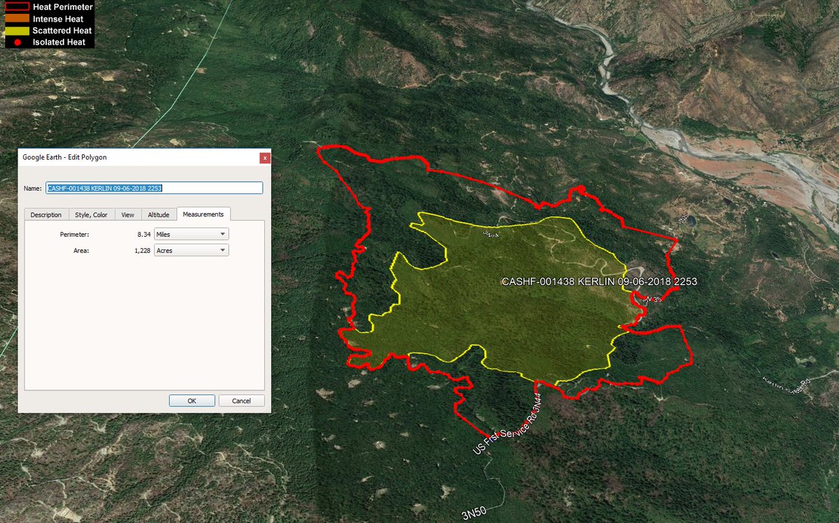 engineco16's tweet image. #KerlinFire 1,228 acres.
