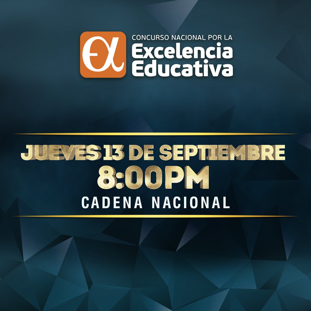 LogicStudioNet's tweet image. Atención Panamá este jueves 13 de septiembre sintonicen la gran final de la 3ra. edición del Concurso Nacional por la Excelencia Educativa.
¡Impulsemos la educación como la 1ra. prioridad del país! 
@ExcelenciaPma
#ExcelenciaEducativaPma