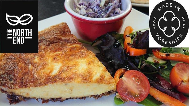 thenorthend247's tweet image. Truly delicious homemade mature cheddar and @fruitykitchen Harvest Chutney quiche. A scrummy  lunch made with wonderful northern ingredients @OfficialBedale @Yorkshirefam #madeinyorkshire #bedale #eatlocal