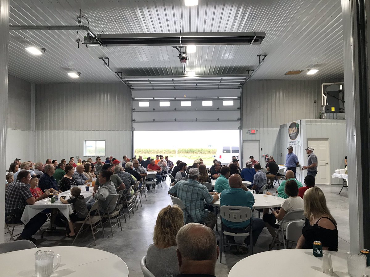 Thanks to everybody that attended our Customer appreciation dinner! We are lucky to have such a great group of customers.  @PioneerNebr #Pioneer #Corteva