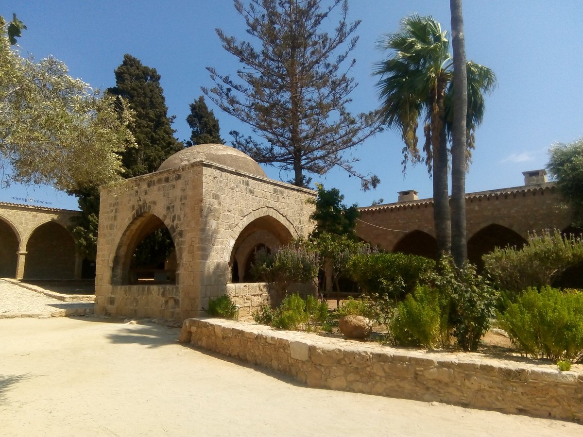 Dave67735523's tweet photo. Nearly at the end of our secondary placement. A day off today, so a trip to Ayia Napa, not clubbing, but visiting the Monastery and Harbour. As suggested by our good Cypriot friend Jo Jarrett. #CyprusInMyHeart https://t.co/pWig94xWpz