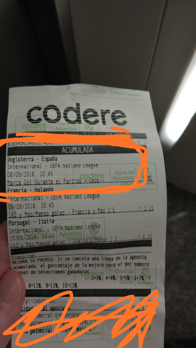 Comprobar ticket premiado codere